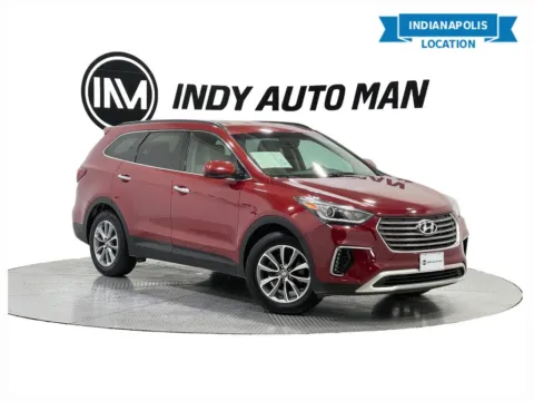 Red 2017 Hyundai Santa Fe SE for sale in Indianapolis, IN