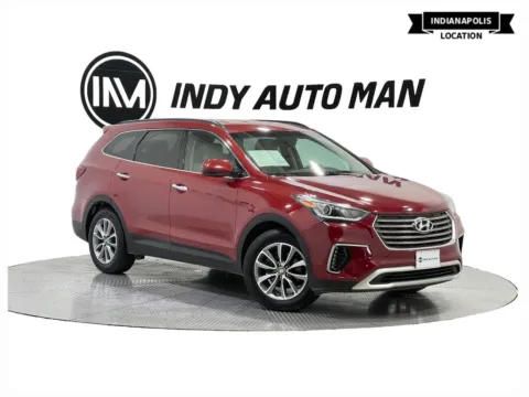 Red 2017 Hyundai Santa Fe SE for sale in Indianapolis, IN