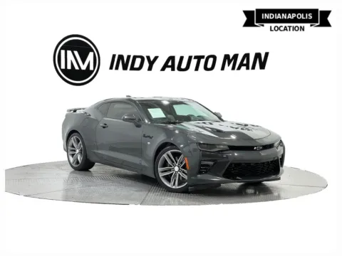 Gray 2016 Chevrolet Camaro SS 2SS for sale in Indianapolis, IN