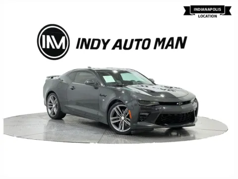 Gray 2016 Chevrolet Camaro SS 2SS for sale in Indianapolis, IN