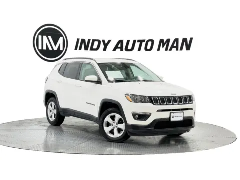 White 2018 Jeep Compass Latitude for sale in Indianapolis, IN