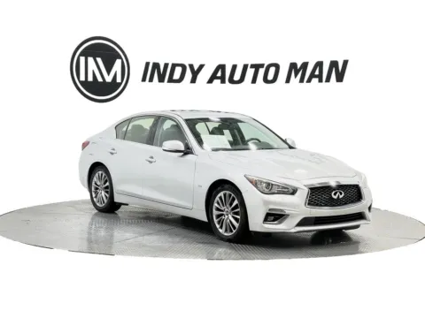 Silver 2019 INFINITI Q50 3.0t LUXE for sale in Indianapolis, IN