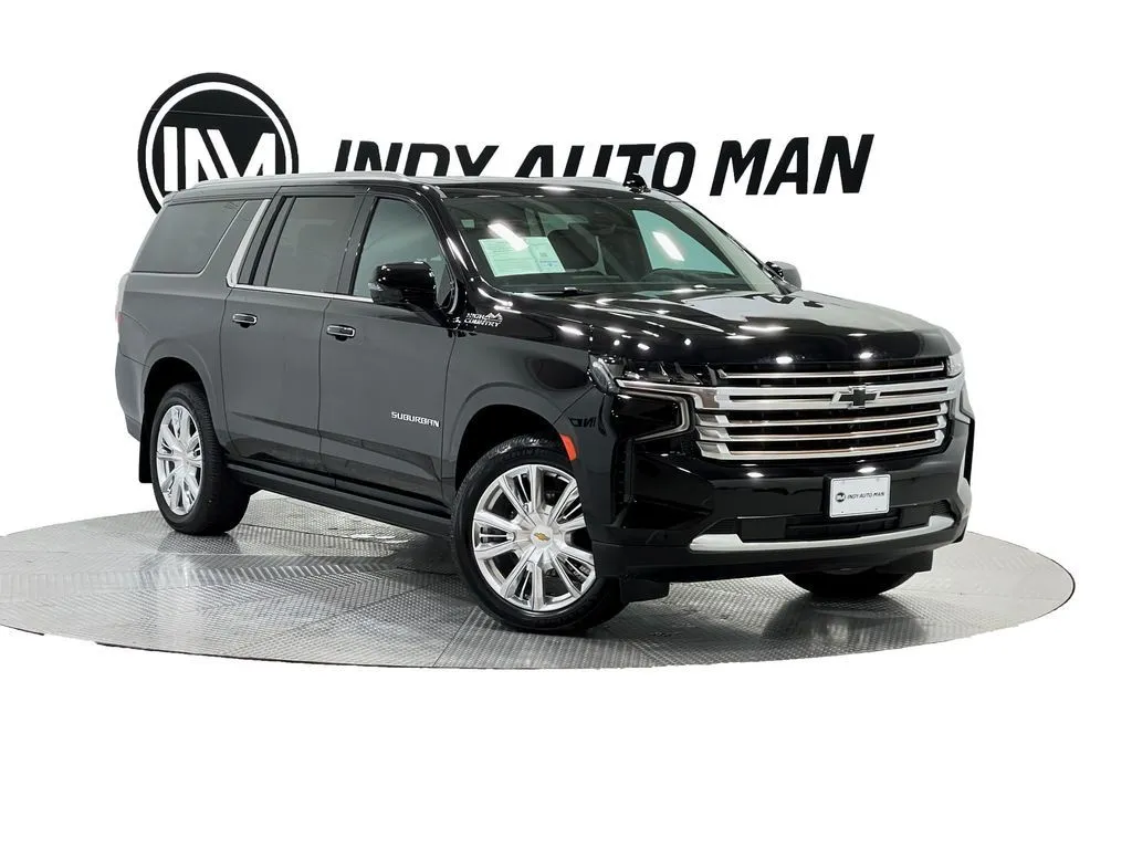 Black 2022 Chevrolet Suburban High Country for sale in Indianapolis, IN