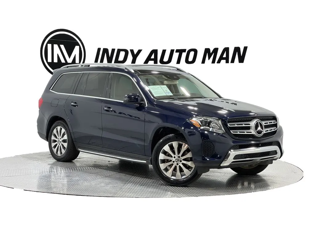 Blue 2017 Mercedes-Benz GLS 450 4MATIC for sale in Indianapolis, IN