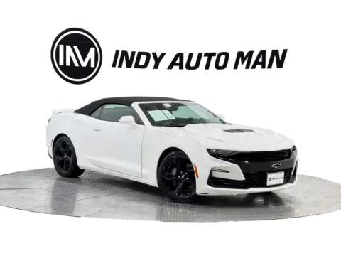 White 2019 Chevrolet Camaro SS 2SS for sale in Indianapolis, IN