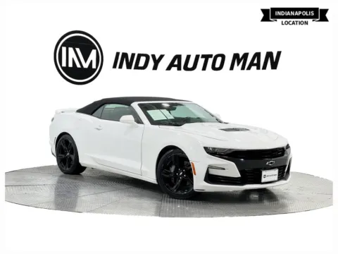 White 2019 Chevrolet Camaro SS 2SS for sale in Indianapolis, IN