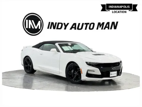 White 2019 Chevrolet Camaro SS 2SS for sale in Indianapolis, IN