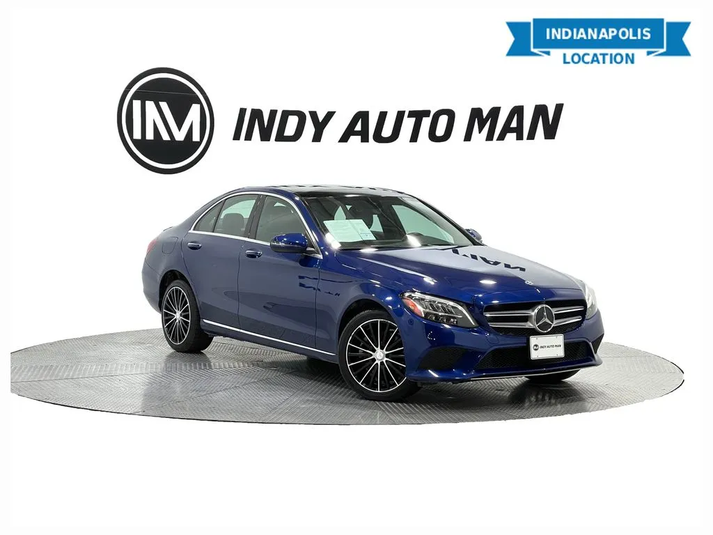 Blue 2019 Mercedes-Benz C-Class C 300 4MATIC for sale in Indianapolis, IN