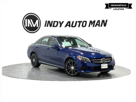 Blue 2019 Mercedes-Benz C-Class C 300 4MATIC for sale in Indianapolis, IN