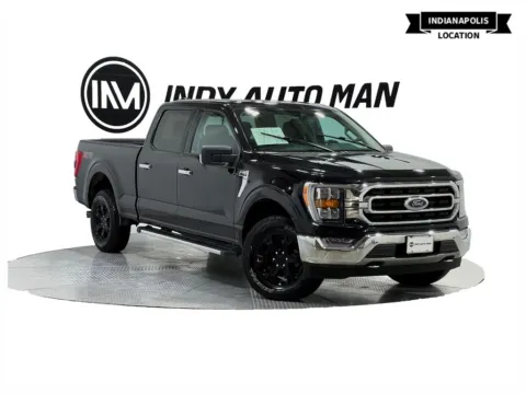 Black 2021 Ford F-150 XLT for sale in Indianapolis, IN