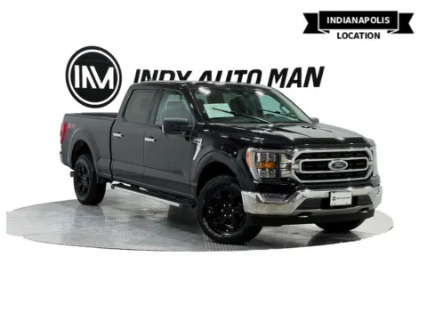 Black 2021 Ford F-150 XLT for sale in Indianapolis, IN