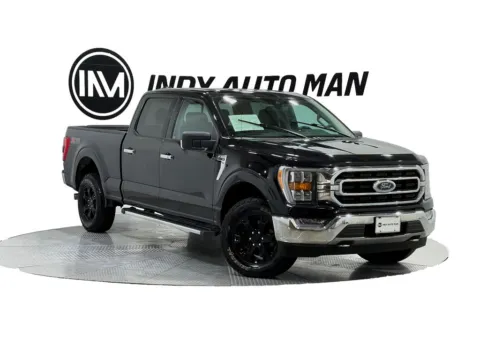 Black 2021 Ford F-150 XLT for sale in Indianapolis, IN