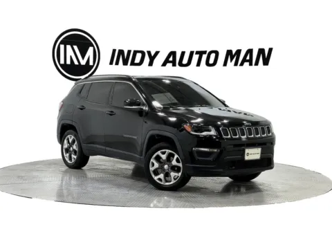 Black 2017 Jeep New Compass Limited for sale in Indianapolis, IN