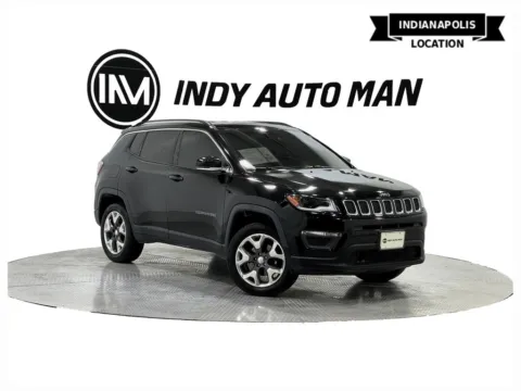Black 2017 Jeep New Compass Limited for sale in Indianapolis, IN