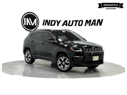 Black 2017 Jeep New Compass Limited for sale in Indianapolis, IN