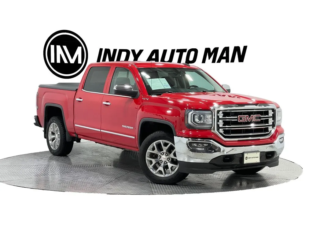 Red 2018 GMC Sierra 1500 SLT for sale in Indianapolis, IN