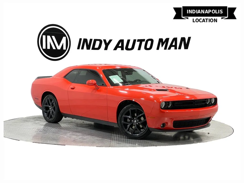 Orange 2022 Dodge Challenger SXT for sale in Indianapolis, IN