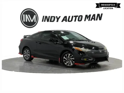 Black 2015 Honda Civic LX for sale in Indianapolis, IN