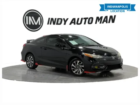 Black 2015 Honda Civic LX for sale in Indianapolis, IN