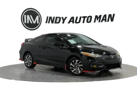 Black 2015 Honda Civic LX for sale in Indianapolis, IN