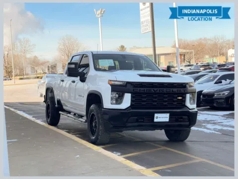 White 2021 Chevrolet Silverado 2500HD Work Truck for sale in Indianapolis, IN