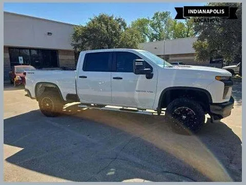 White 2021 Chevrolet Silverado 2500HD Work Truck for sale in Indianapolis, IN