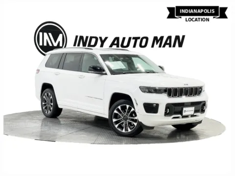 White 2021 Jeep Grand Cherokee L Overland for sale in Indianapolis, IN