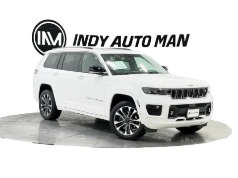 White 2021 Jeep Grand Cherokee L Overland for sale in Indianapolis, IN