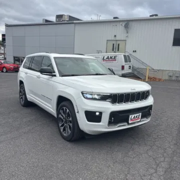 White 2021 Jeep Grand Cherokee L Overland for sale in Indianapolis, IN