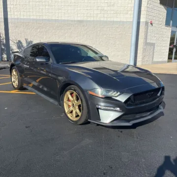 Gray 2018 Ford Mustang GT Premium for sale in Indianapolis, IN