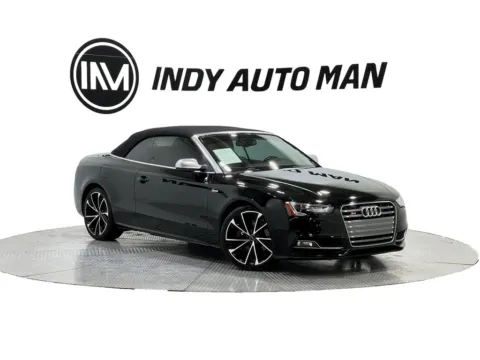 Black 2017 Audi S5 3.0 Cabriolet quattro for sale in Indianapolis, IN