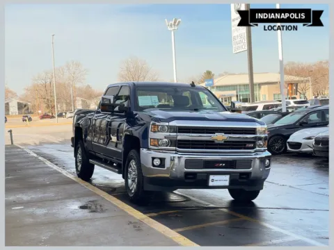 Blue 2017 Chevrolet Silverado 2500HD LTZ for sale in Indianapolis, IN