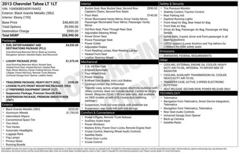 Photos of 2013 Chevrolet Tahoe LT for sale in Omaha, NE at Gregg Young Chevrolet - Omaha