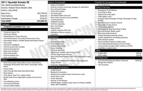 Photos of 2011 Hyundai Sonata SE for sale in Omaha, NE at Gregg Young Chevrolet - Omaha