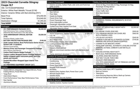 Photos of 2023 Chevrolet Corvette Stingray for sale in Omaha, NE at Gregg Young Chevrolet - Omaha