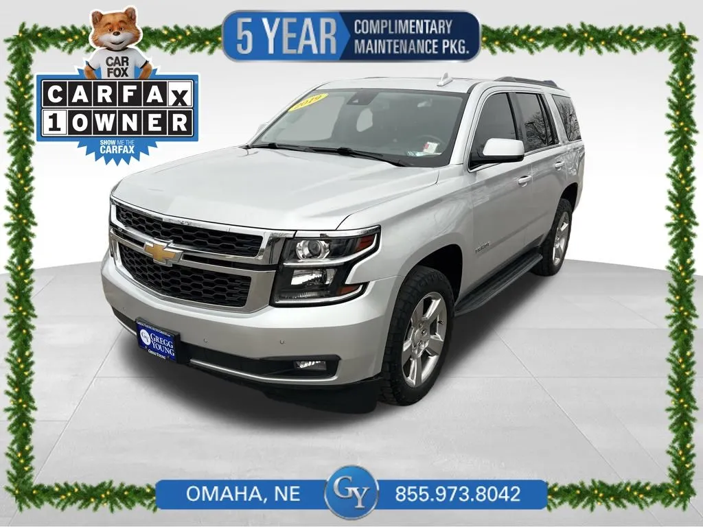 Silver 2019 Chevrolet Tahoe LT for sale in Omaha, NE