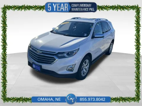 White 2021 Chevrolet Equinox Premier for sale in Omaha, NE