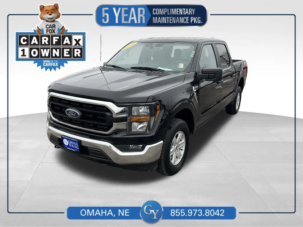 Black 2023 Ford F-150 XLT for sale in Omaha, NE