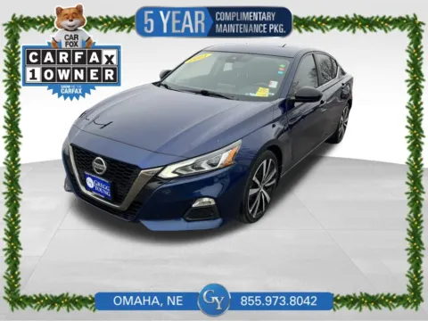 Blue 2021 Nissan Altima 2.5 SR for sale in Omaha, NE