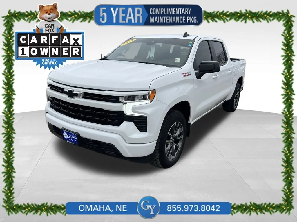 White 2024 Chevrolet Silverado 1500 RST for sale in Omaha, NE