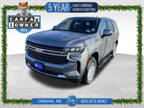 Gray 2021 Chevrolet Tahoe LT for sale in Omaha, NE