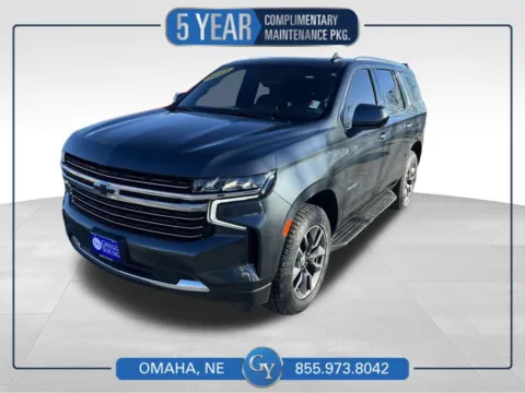 Gray 2021 Chevrolet Tahoe LT for sale in Omaha, NE