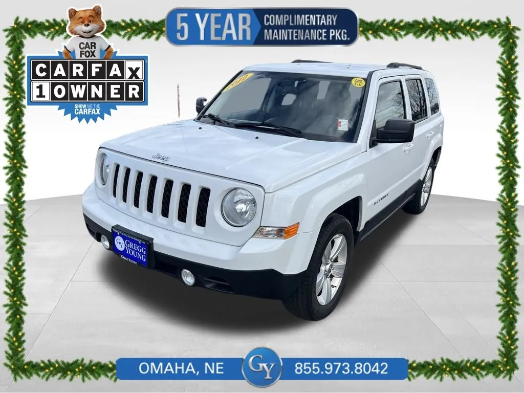 White 2012 Jeep Patriot Latitude for sale in Omaha, NE