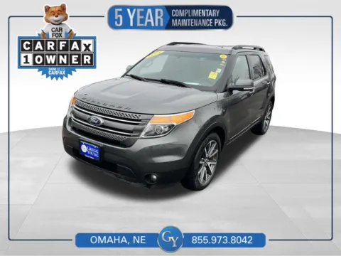 Gray 2015 Ford Explorer XLT for sale in Omaha, NE