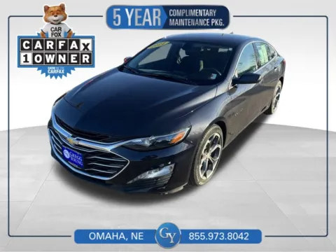 Gray 2022 Chevrolet Malibu LT for sale in Omaha, NE