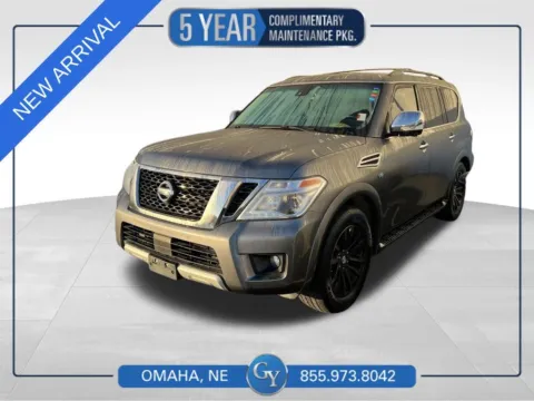 Gray 2017 Nissan Armada Platinum for sale in Omaha, NE