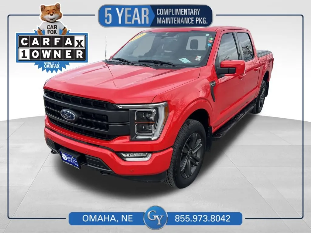 Red 2023 Ford F-150 Lariat for sale in Omaha, NE