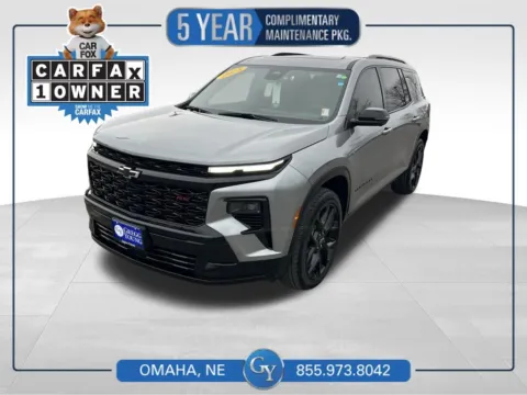 Gray 2025 Chevrolet Traverse RS for sale in Omaha, NE