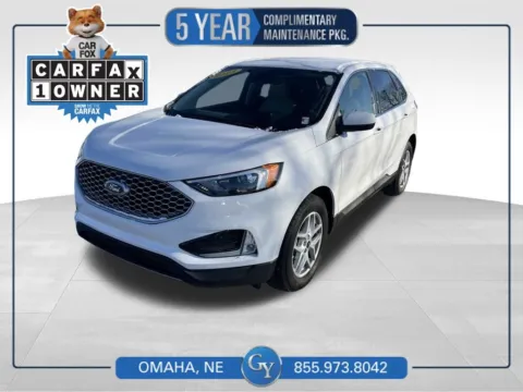 White 2023 Ford Edge SEL for sale in Omaha, NE