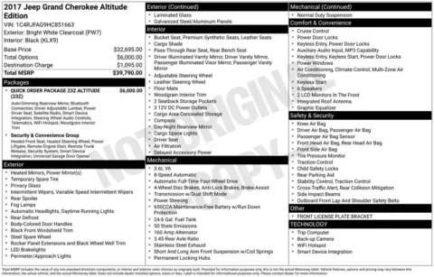 Photos of 2017 Jeep Grand Cherokee Altitude for sale in Omaha, NE at Gregg Young Chevrolet - Omaha